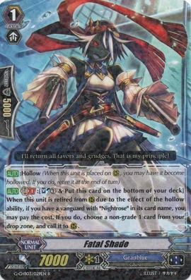 Fatal Shade | Cardfight!! Vanguard Wiki | Fandom