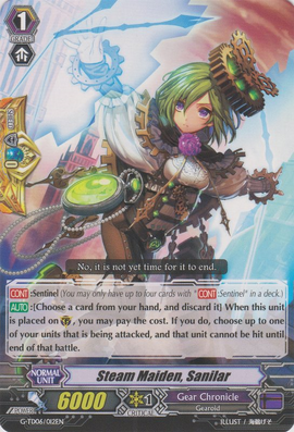 Steam Maiden, Sanilar | Cardfight!! Vanguard Wiki | Fandom