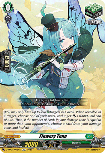 Flowery Tone | Cardfight!! Vanguard Wiki | Fandom