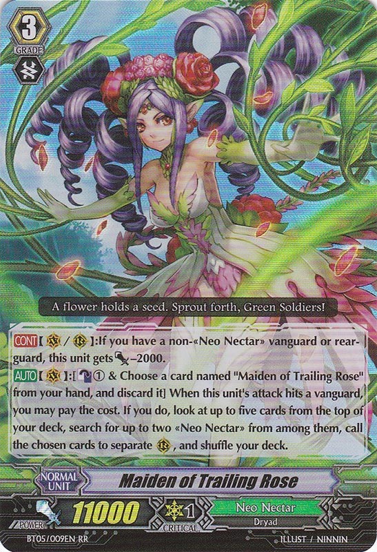 V-SS07/078EN RRR NEO NECTAR Details about   CARDFIGHT VANGUARD MAIDEN OF STAND PEONY 