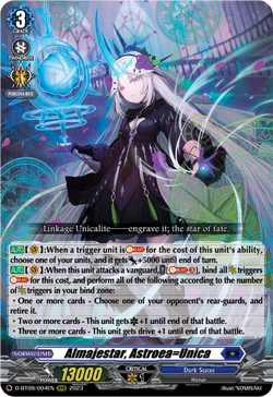 ⑧ PSA10 D-BT09/FF04 FFR 星刻姫アストロア＝ユニカ 星刻姫アストロア_ユニカ【FFR】{D-BT09/FFR04}《ダークステイツ》