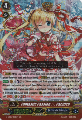 Fantastic Passion☆, Pacifica | Cardfight!! Vanguard Wiki | Fandom