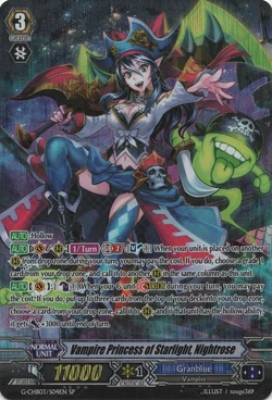Card Gallery:Vampire Princess of Starlight, Nightrose | Cardfight