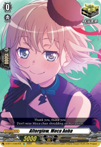Afterglow, Moca Aoba | Cardfight!! Vanguard Wiki | Fandom