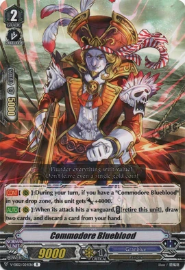 Commodore Blueblood (V Series) | Cardfight!! Vanguard Wiki
