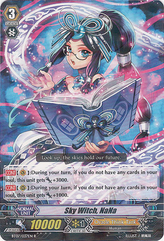 Sky Witch Nana Cardfight Vanguard Wiki Fandom