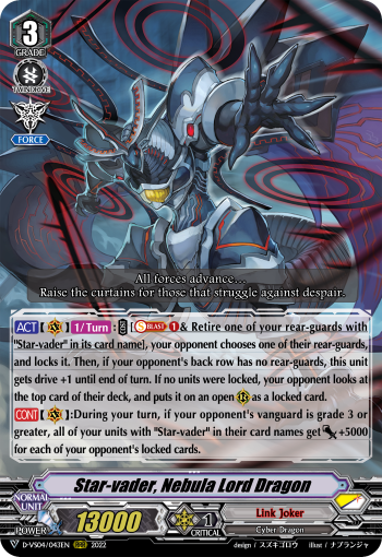 Star-vader, Nebula Lord Dragon (V Series) | Cardfight