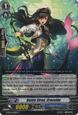 Battle Siren, Cressida | Cardfight!! Vanguard Wiki | Fandom