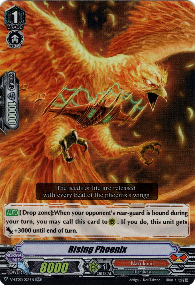 Rising Phoenix V Series Cardfight Vanguard Wiki Fandom