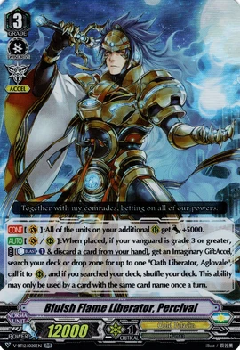 PSA10】ヴァンガード 青き炎の解放者 プロミネンスグレア SP 青き炎の