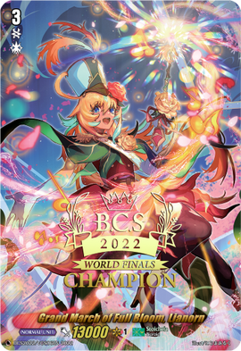 Grand March of Full Bloom, Lianorn (No Ability) | Cardfight