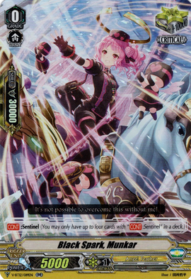 Black Spark, Munkar (V Series) | Cardfight!! Vanguard Wiki