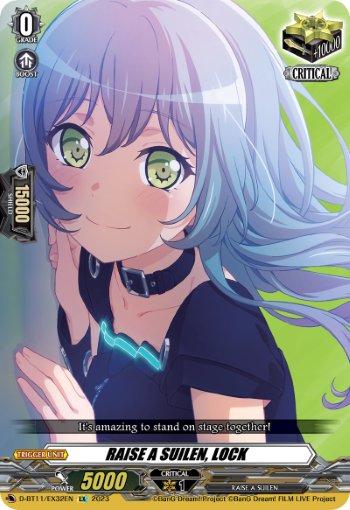 RAISE A SUILEN ロック ヴァンガード トリガー サイン バンドリ