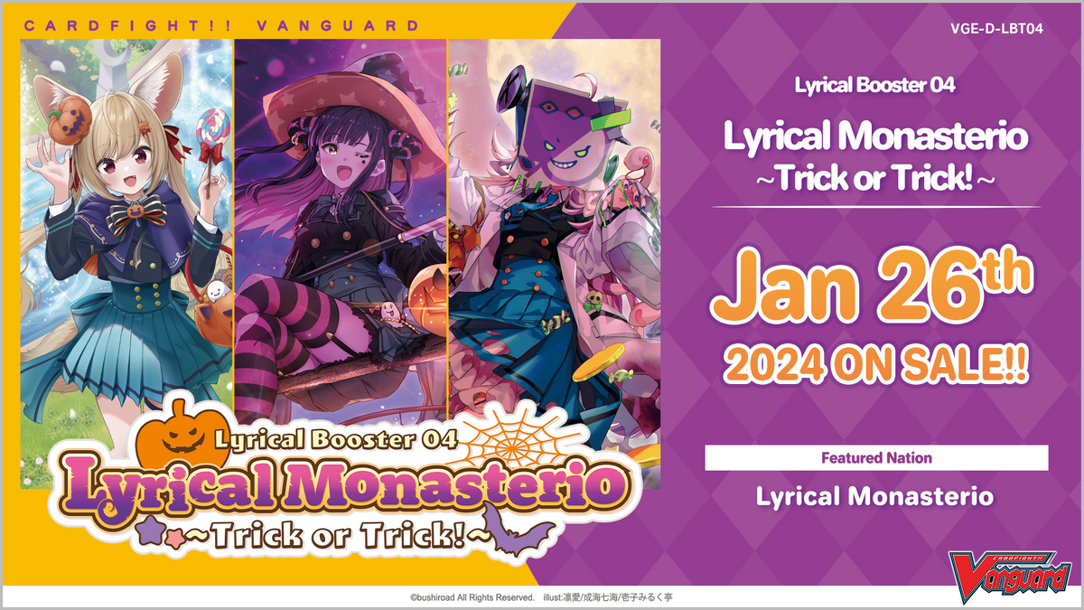 D Lyrical Booster Set 04: Lyrical Monasterio ~Trick or Trick D Lyrical Booster Set 04: Lyrical Monasterio ~Trick or Trick