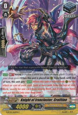 Knight of Ironcluster, Craiftine | Cardfight!! Vanguard Wiki Knight of Ironcluster, Craiftine | Cardfight!! Vanguard Wiki