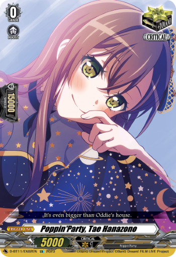 Poppin'Party, Tae Hanazono | Cardfight!! Vanguard Wiki | Fandom