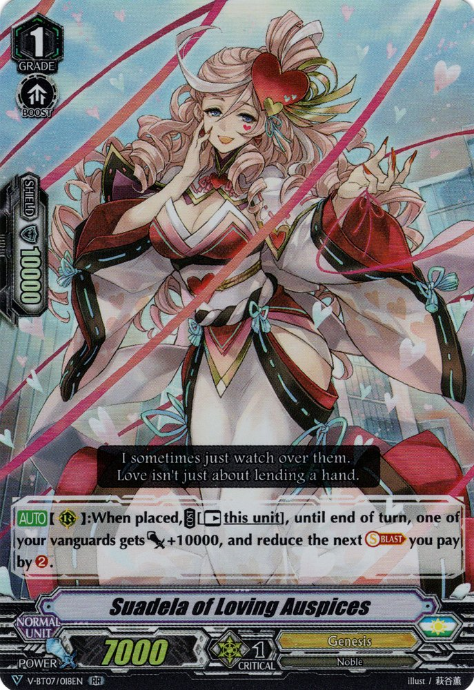 Suadela of Loving Auspices | Cardfight!! Vanguard Wiki | Fandom Suadela of Loving Auspices | Cardfight!! Vanguard Wiki | Fandom