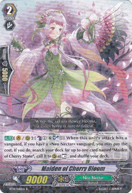 Maiden of Cherry Bloom | Cardfight!! Vanguard Wiki | Fandom