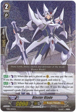 カードファイト!!ヴァンガード Blaster Blade　英語版 Blaster Blade | Cardfight!! Vanguard Wiki | Fandom