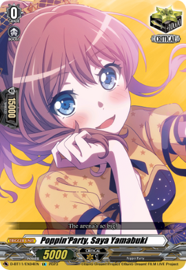 10thanniversaryPoppin'Party山吹沙綾 サイン 2枚 Poppin'Party山吹沙綾(サイン)【EX】{DZ-BT02/EX04S}《その他