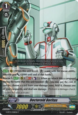 その他 artsax GVIDO Doctoroid Doritas | Cardfight!! Vanguard Wiki | Fandom
