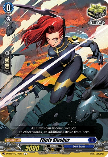 Flinty Slasher | Cardfight!! Vanguard Wiki | Fandom