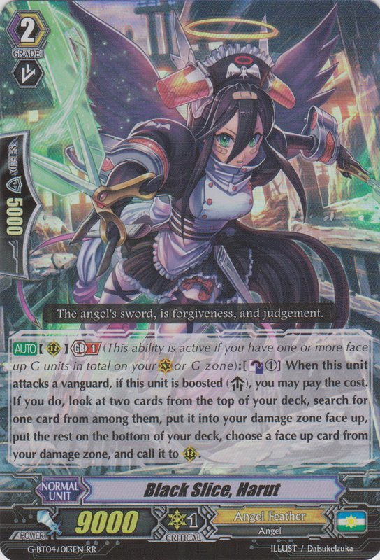 Black Slice, Harut | Cardfight!! Vanguard Wiki | Fandom