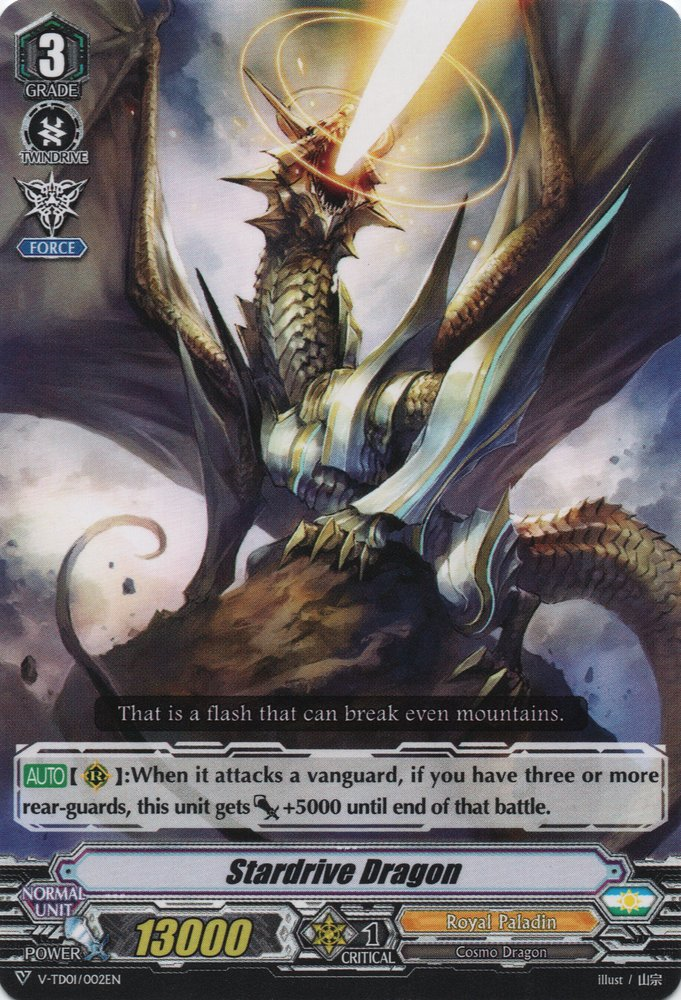 Stardrive Dragon (V Series) | Cardfight!! Vanguard Wiki | Fandom