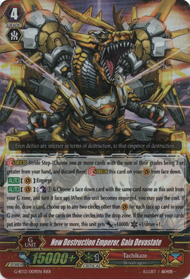 New Destruction Emperor, Gaia Devastate | Cardfight