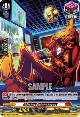 Reliable Companions (Black Channel) | Cardfight!! Vanguard