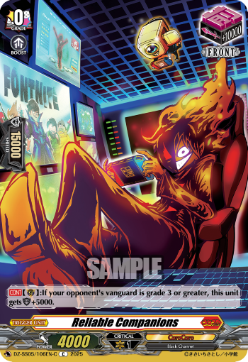 Reliable Companions (Black Channel) | Cardfight!! Vanguard