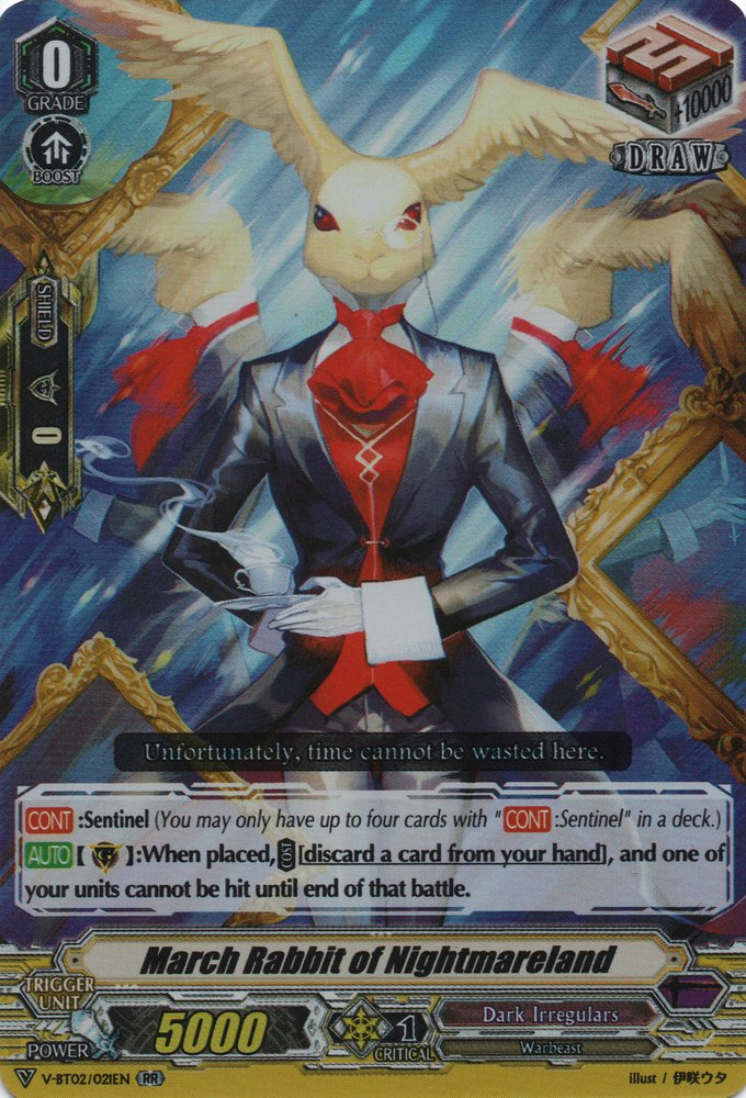March Rabbit of Nightmareland (V Series) | Cardfight