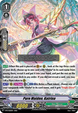 Pure Maiden, Katrina (V Series) | Cardfight!! Vanguard Wiki | Fandom