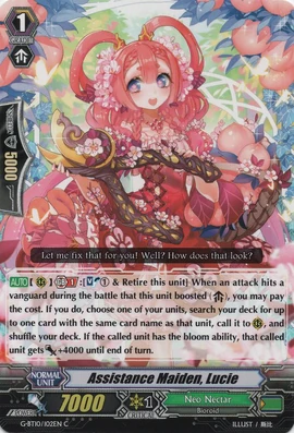 Assistance Maiden, Lucie | Cardfight!! Vanguard Wiki | Fandom