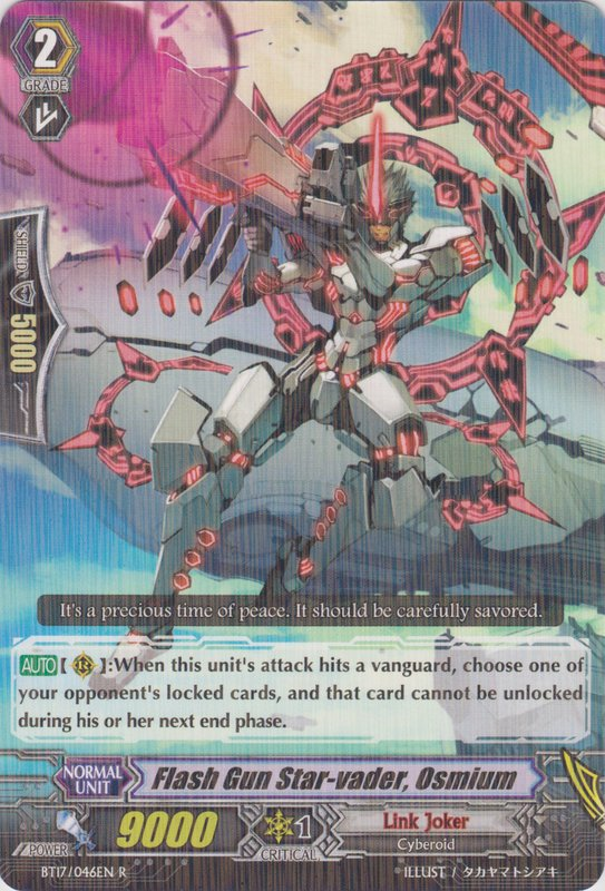 Flash Gun Star-vader, Osmium | Cardfight!! Vanguard Wiki | Fandom