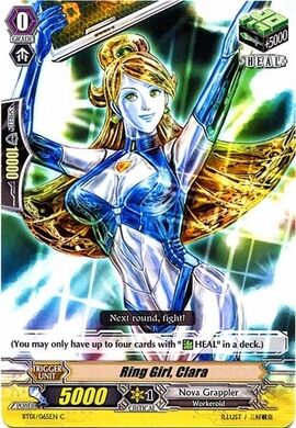 Ring Girl, Clara | Cardfight!! Vanguard Wiki | Fandom