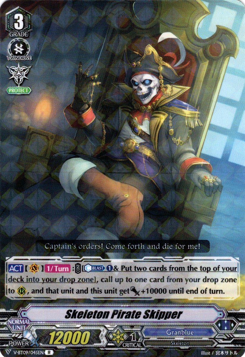 Skeleton Pirate Skipper | Cardfight!! Vanguard Wiki | Fandom