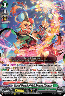 Grand March of Full Bloom, Lianorn | Cardfight!! Vanguard Wiki