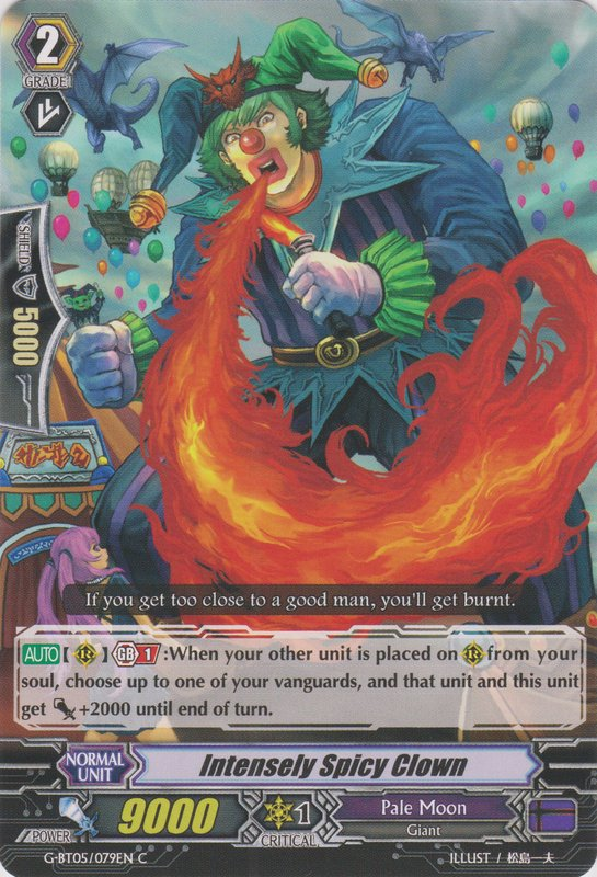 Intensely Spicy Clown | Cardfight!! Vanguard Wiki | Fandom