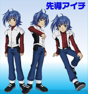 Aichi's appearance in the Season 2