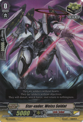 Weiss Soldat PR/0355EN Vanguard Promos Nea PR PR: Cardfight! 1x Star-vader