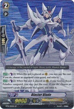 ブラスター・ブレード　初期　BT01/S02 SP 2枚 Card Gallery:Blaster Blade | Cardfight!! Vanguard Wiki | Fandom