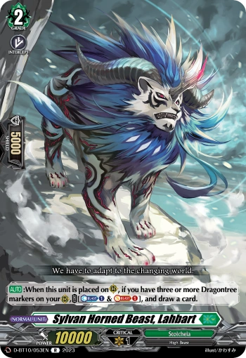 Sylvan Horned Beast, Lahbart | Cardfight!! Vanguard Wiki | Fandom