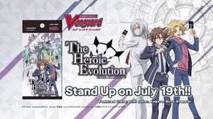 Cardfight!! Vanguard Extra Booster 07 The Heroic Evolution