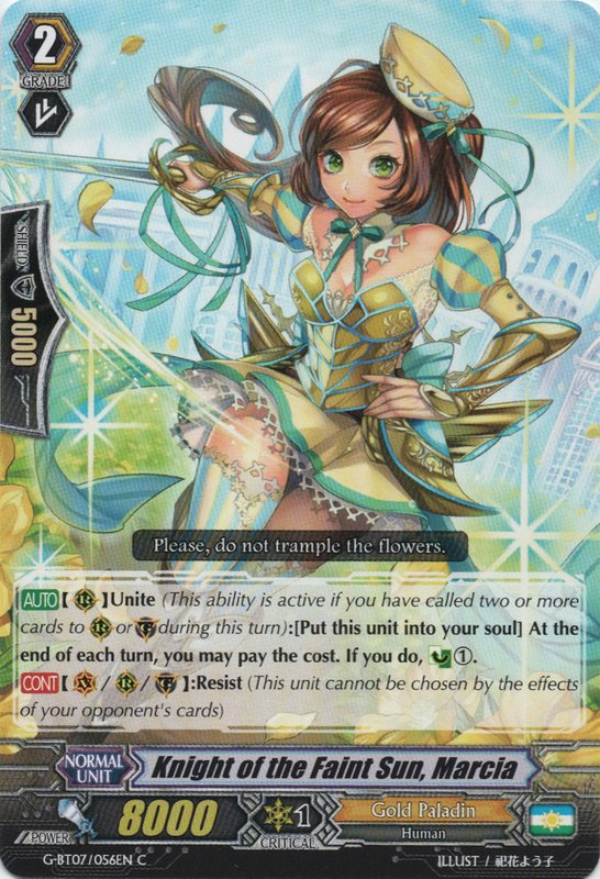 Card Gallery:Squeeze Out, Unity, Cardfight!! Vanguard Wiki