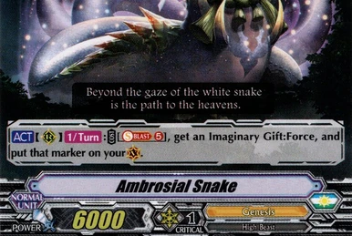 Black Snake Witch, Chicory | Cardfight!! Vanguard Wiki | Fandom