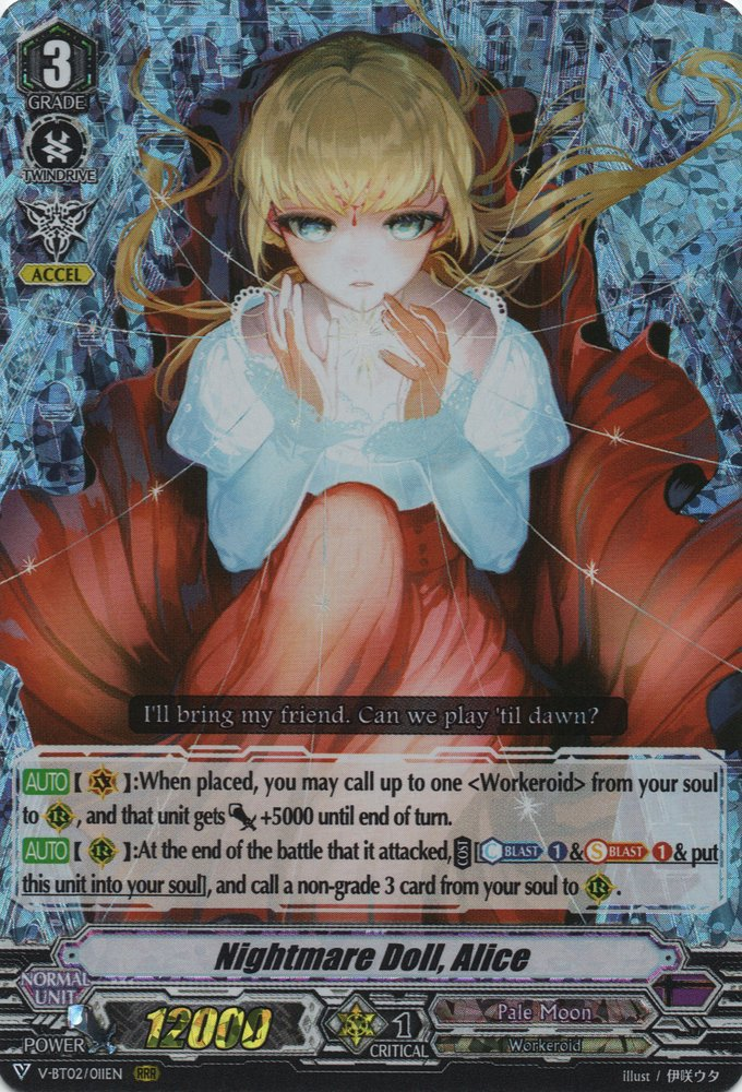 Nightmare Doll, Alice (V Series) | Cardfight!! Vanguard Wiki | Fandom