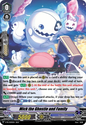 Mick the Ghostie and Family (V Series) | Cardfight!! Vanguard Wiki