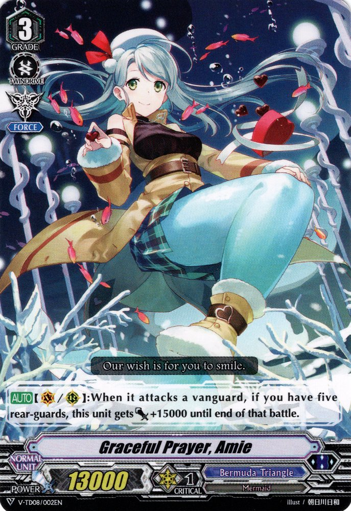 Graceful Prayer, Amie | Cardfight!! Vanguard Wiki | Fandom