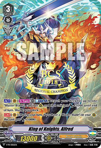 King Of Knights Alfred V Series Cardfight Vanguard Wiki Fandom